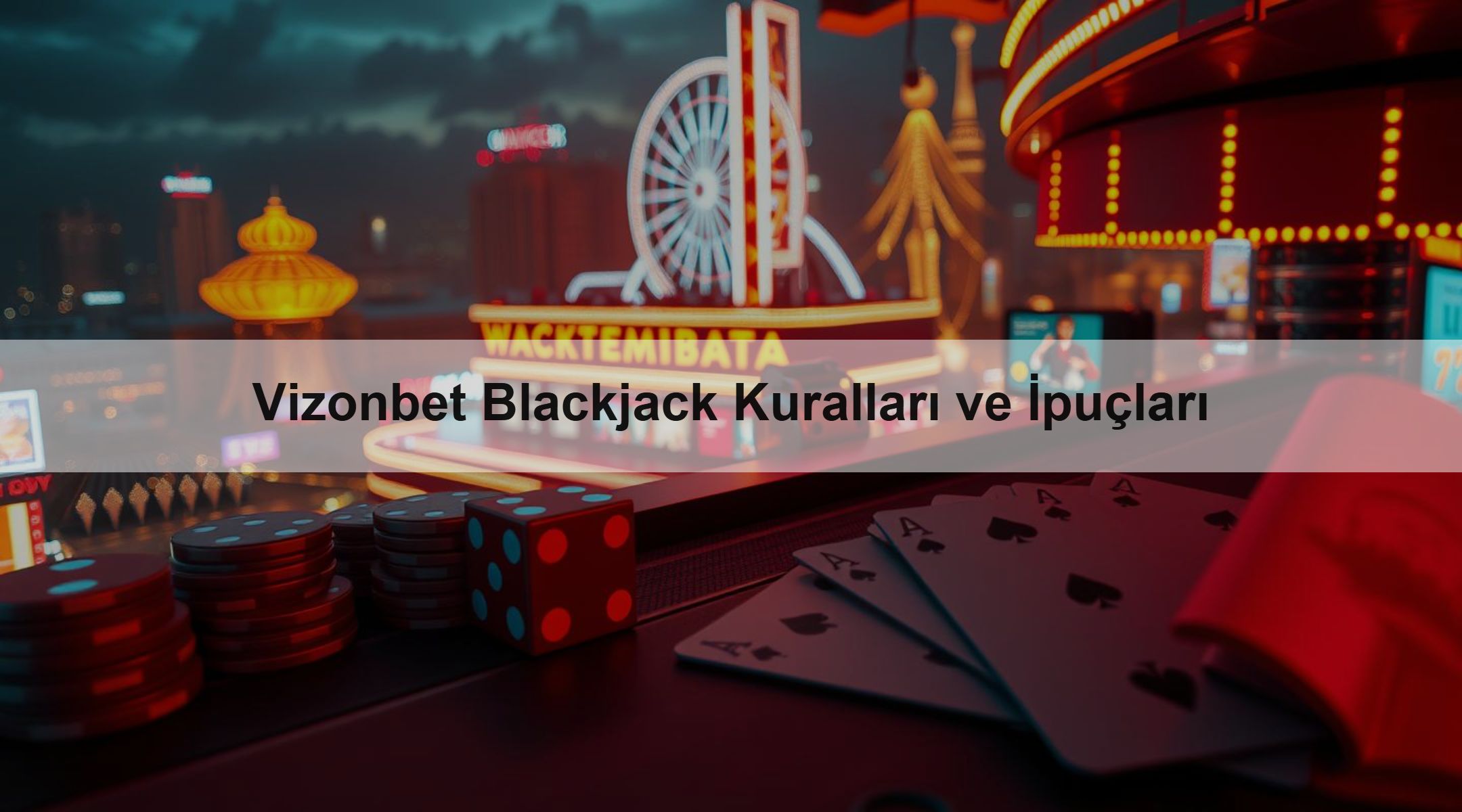 Vizonbet Blackjack Kuralları ve İpuçları